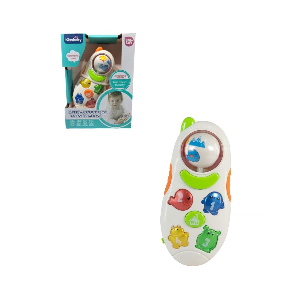 GENERICO - Teléfono Didáctico Con Luces y Sonidos