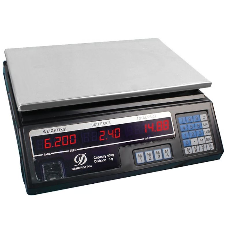 GENERICO - Balanza Electrónica de Alta Capacidad 40kg