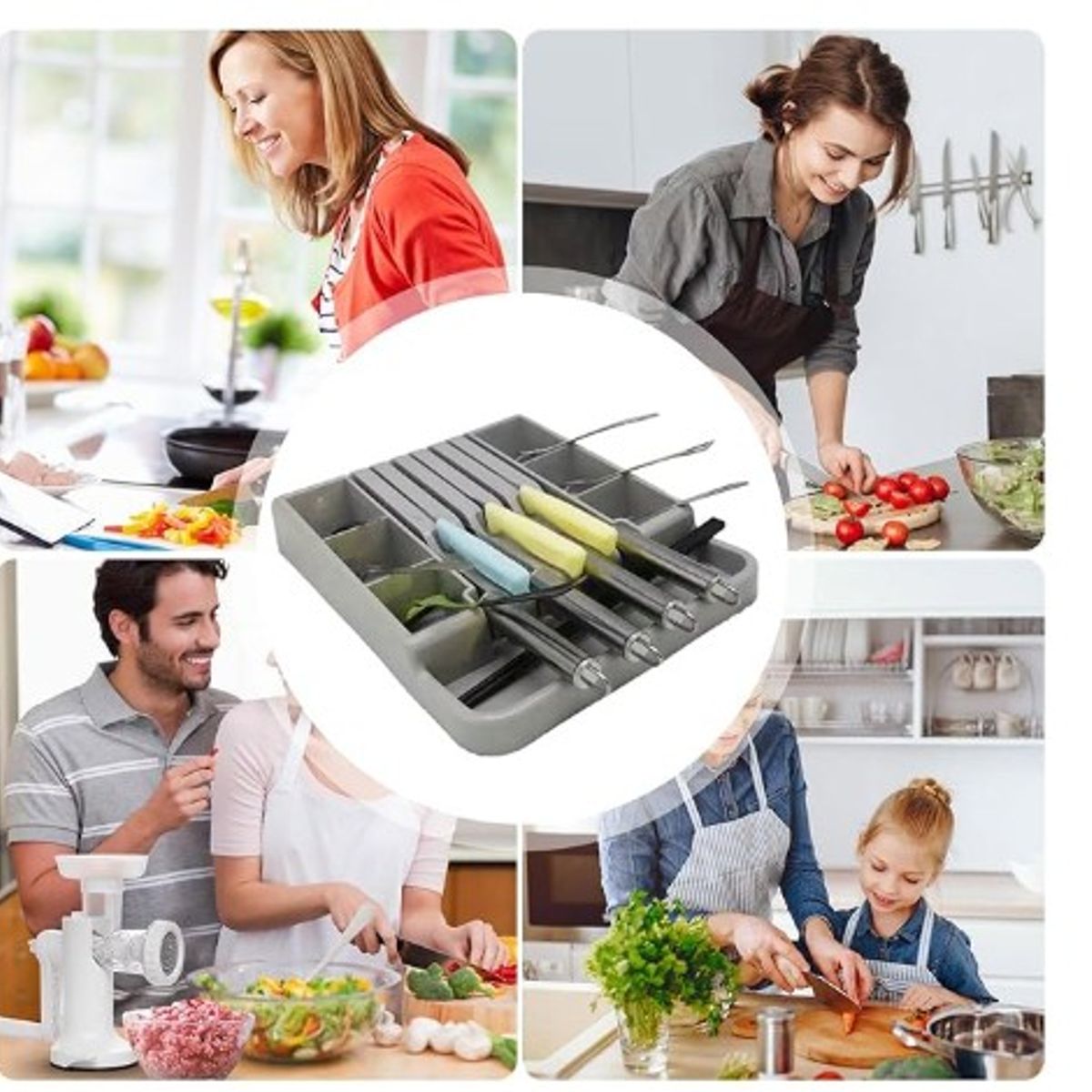 GENERICO - Organizador de cocina cubiertos cajones