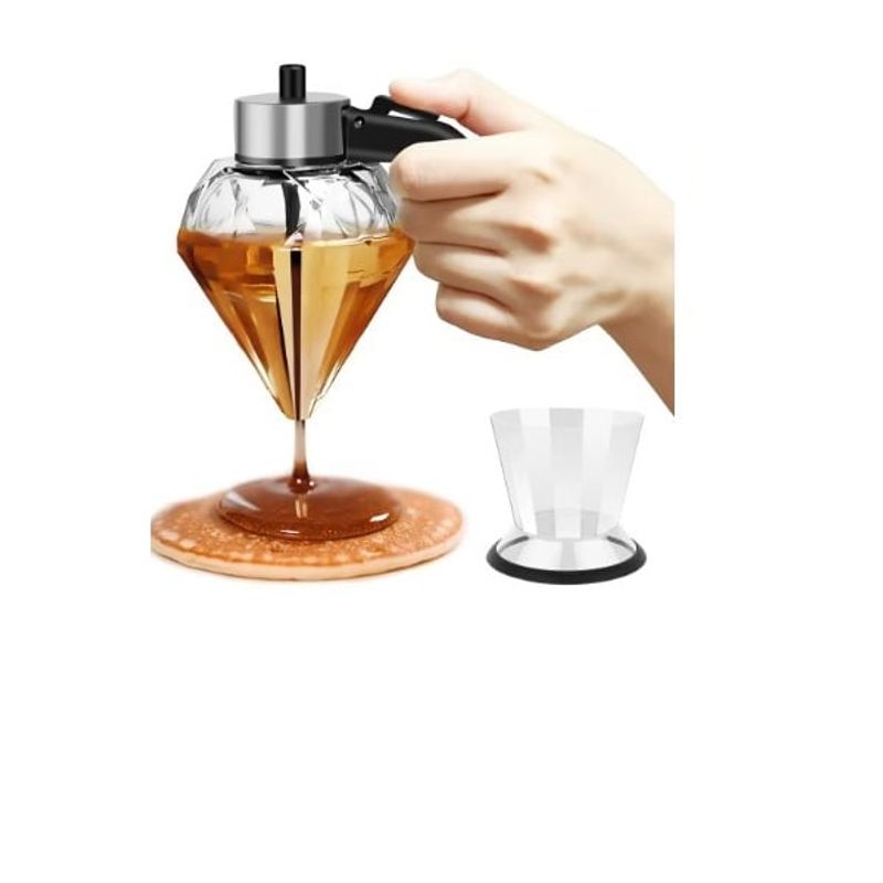 GENERICO - Dispensador de vidrio para miel tendencia redes