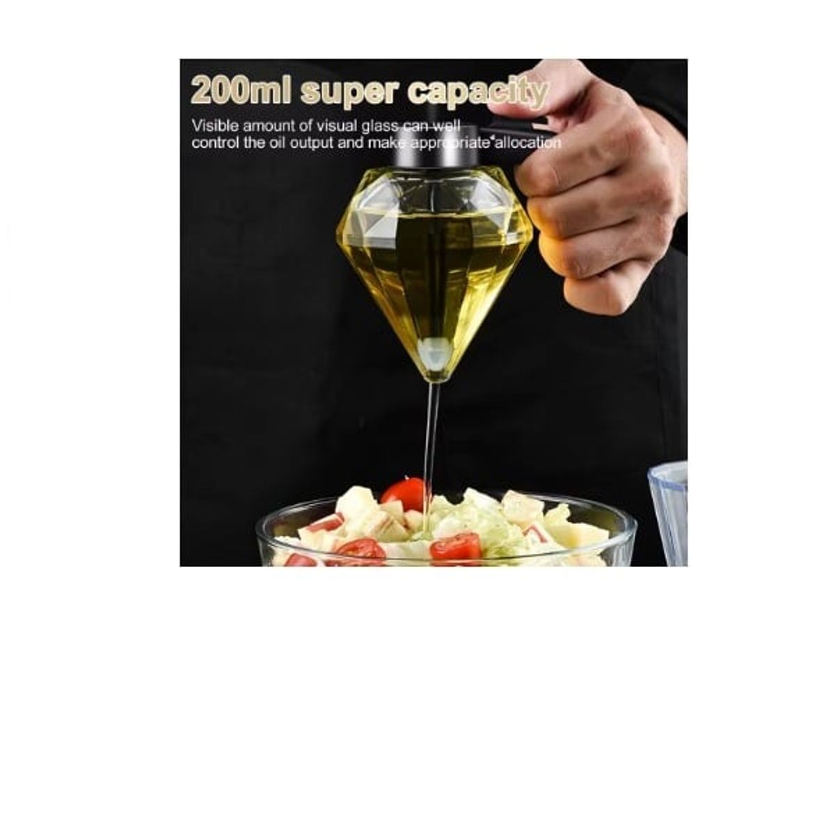 GENERICO - Dispensador de vidrio para miel tendencia redes