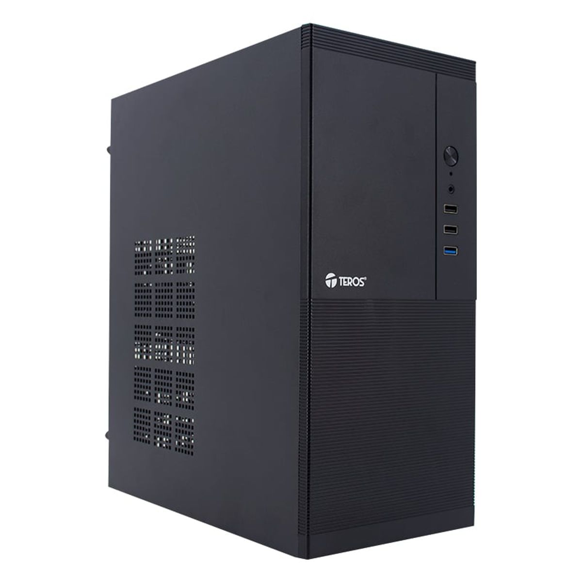 TEROS - Case TEROS TE-1033S Mini Tower ATX 250 W USB 3 0 - 2 0 audio HD negro