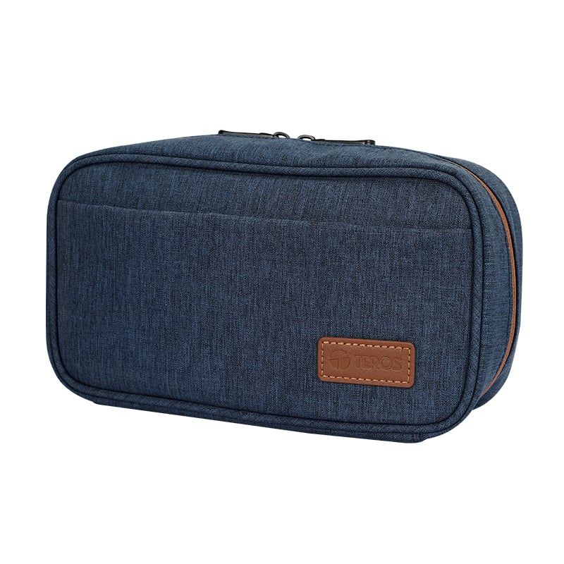 TEROS - Estuche Organizador Portacables TEROS TE-ACS9017DB azul marino