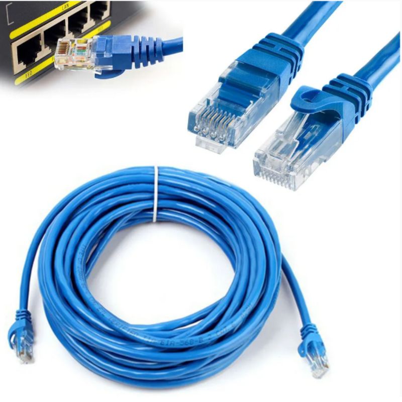 GENERICO - Cable Internet Rj45 Lan Red Categoria 6 Ethernet 1.5 Metros