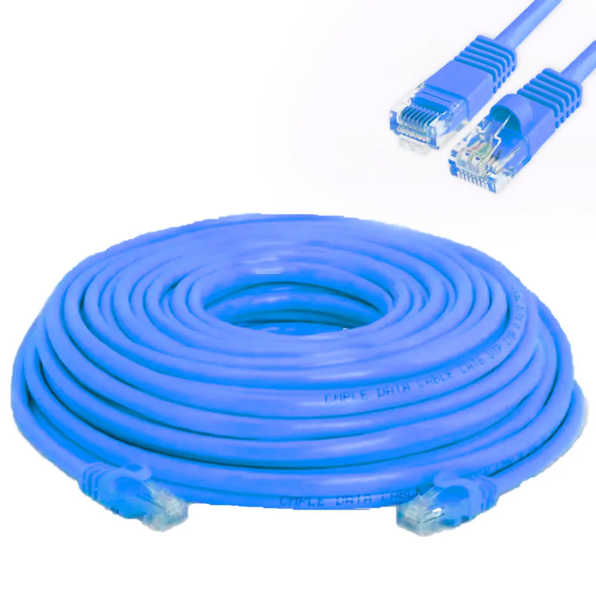 GENERICO - Cable Internet Rj45 Lan Red Categoria 6 Ethernet Cat6 10 Metros