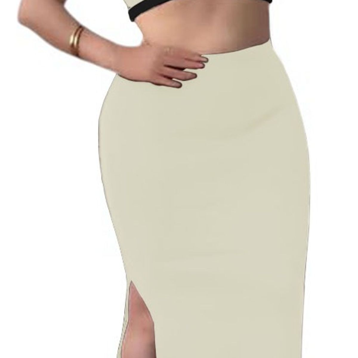 GENERICO - Conjunto Mujer En Hilo Top 359G-34 Color Perla