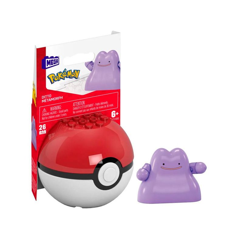POKEMON - Pokemon Mega Ditto Ball 26 Piezas