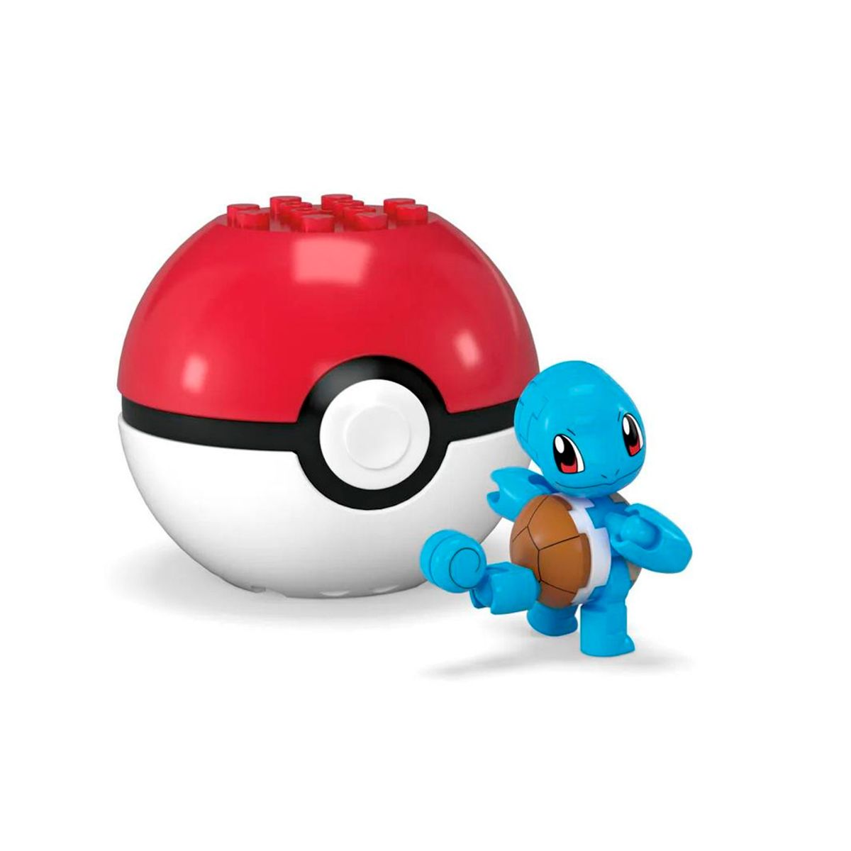 POKEMON - Pokemon Mega Squirtle Ball 17 Piezas Modelo A