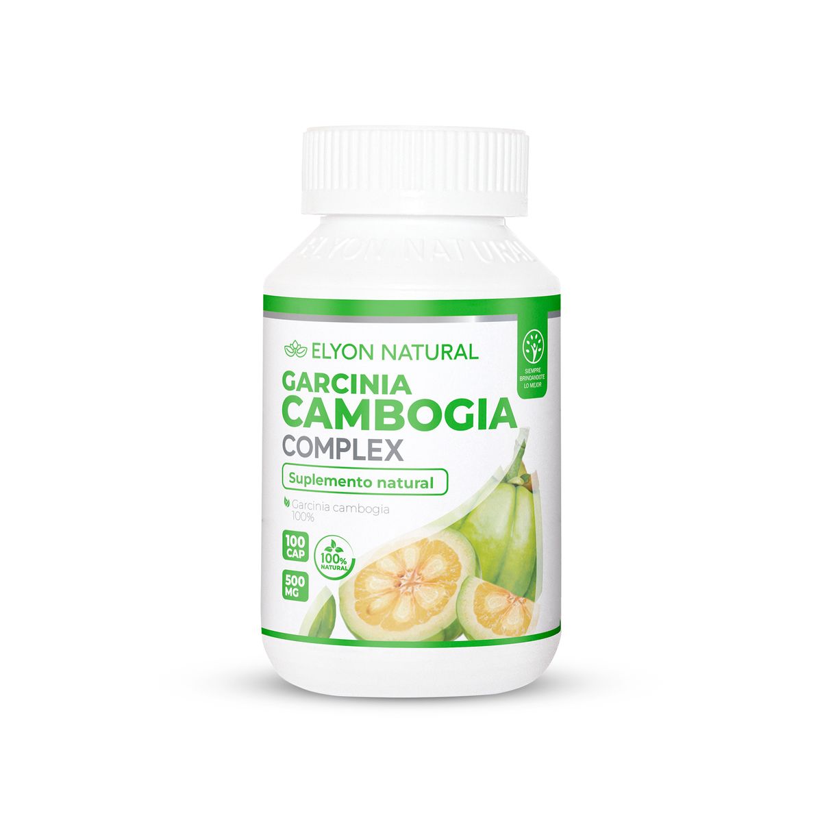 GENERICO - Garcinia Cambogia 500mg Elyon Natural Reduce de Peso 100 Capsulas