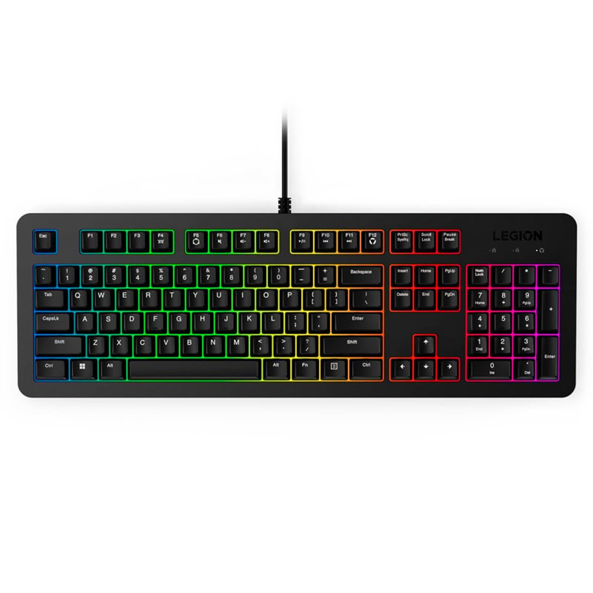 LENOVO - Teclado gamer Lenovo Legion KB310 RGB con cable USB 2 0