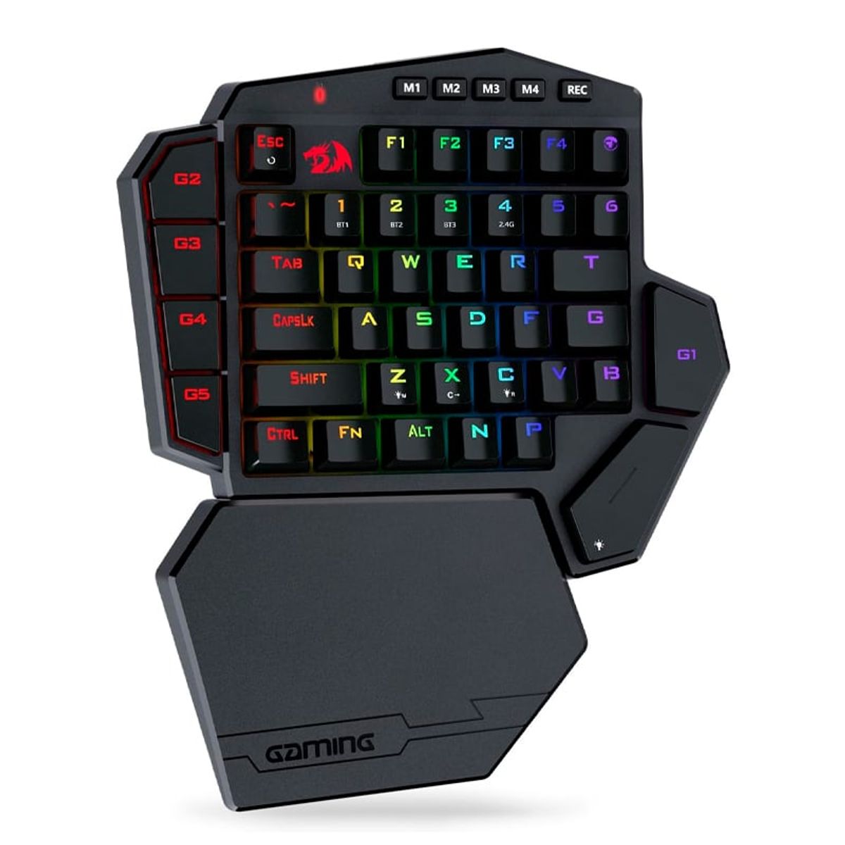 REDRAGON - Teclado Gamer K585 PRO Inalambrico Mecánico para juegos RGB