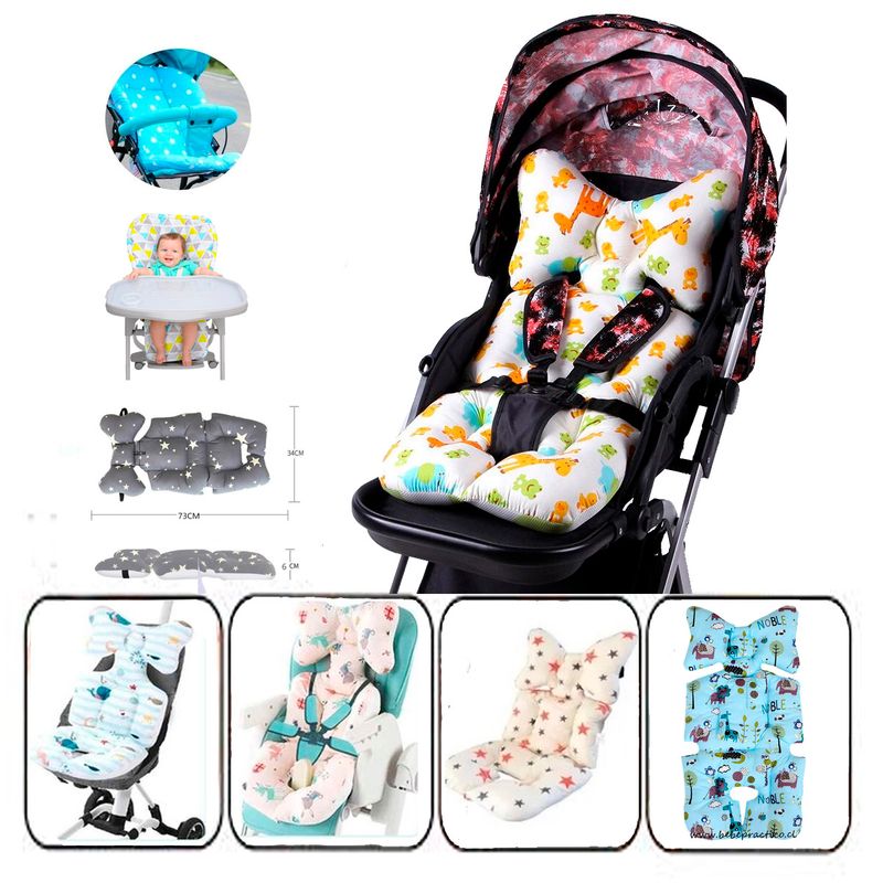 GENERICO - Cojín para Asiento de coche y Silla de Bebé Niña