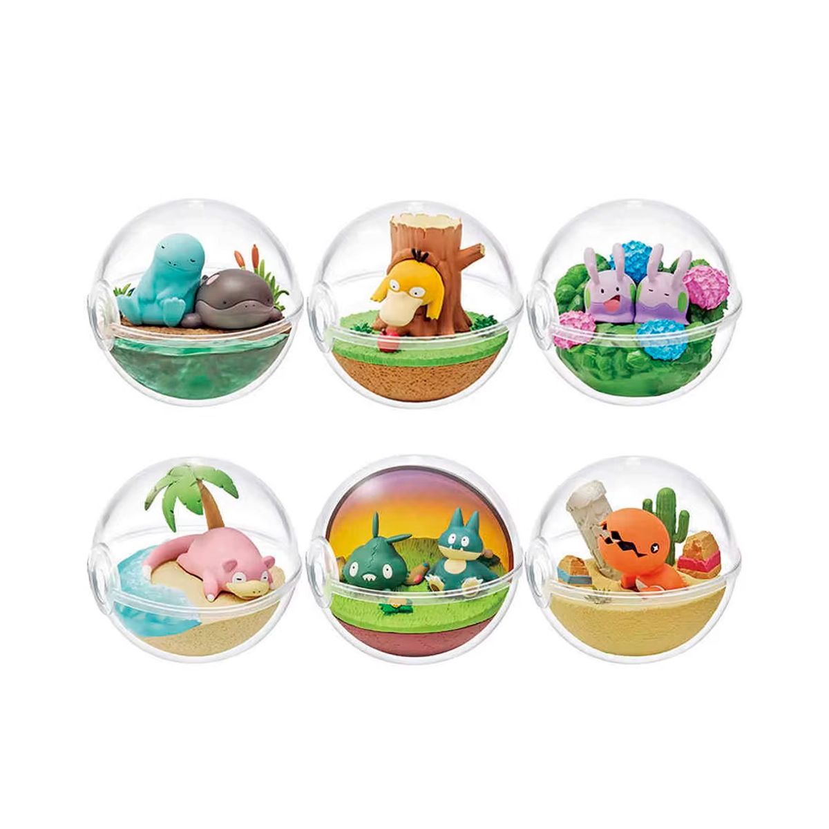 POKEMON - Pokemon Re Ment Terrarium Relaxing Moments