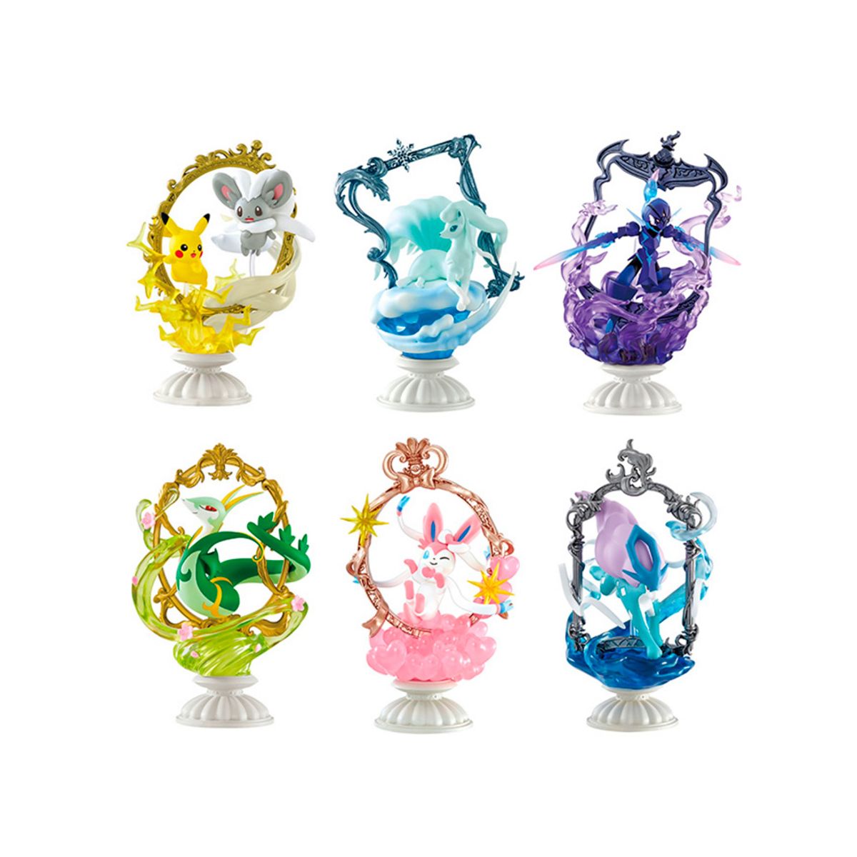 POKEMON - Pokemon Re Ment Decorative Frame Caja Completa