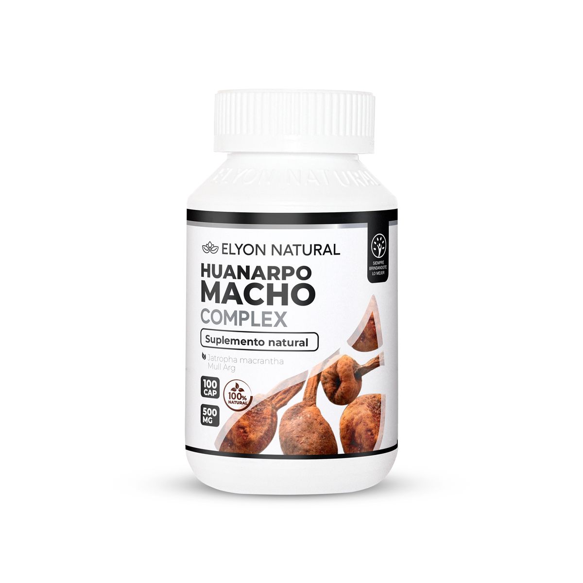 GENERICO - Huanarpo Macho Complex 500mg Elyon Natural 100 Capsulas