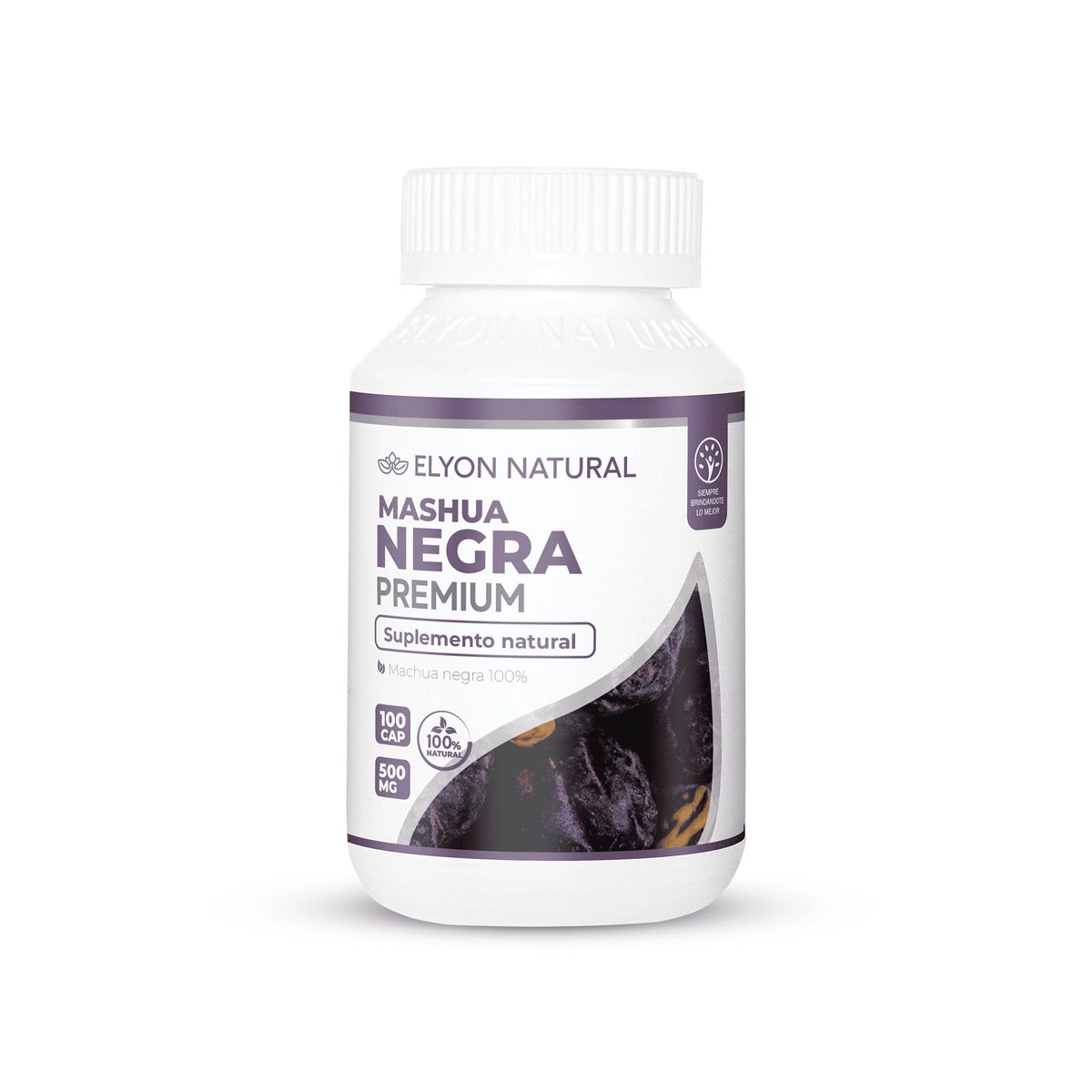 GENERICO - Mashua Negra Premium 500mg Elyon Natural 100 Capsulas