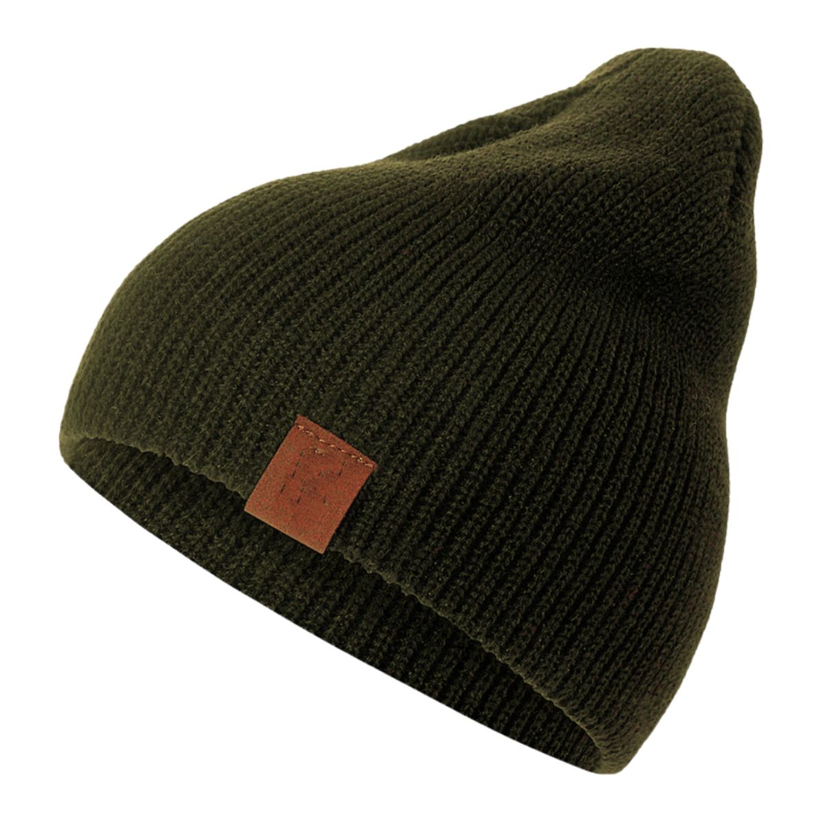 KAST PE - Beanie True C tejido doble  Verde Olivo