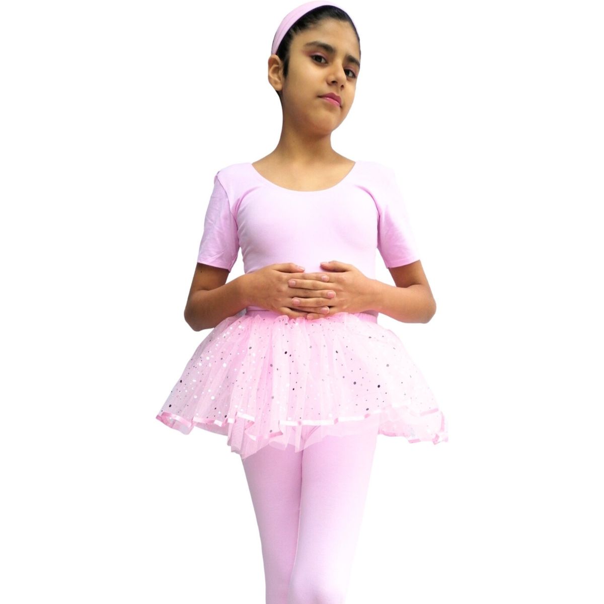 NACIONAL - Tutú Dos Capas para Ballet - Rosa