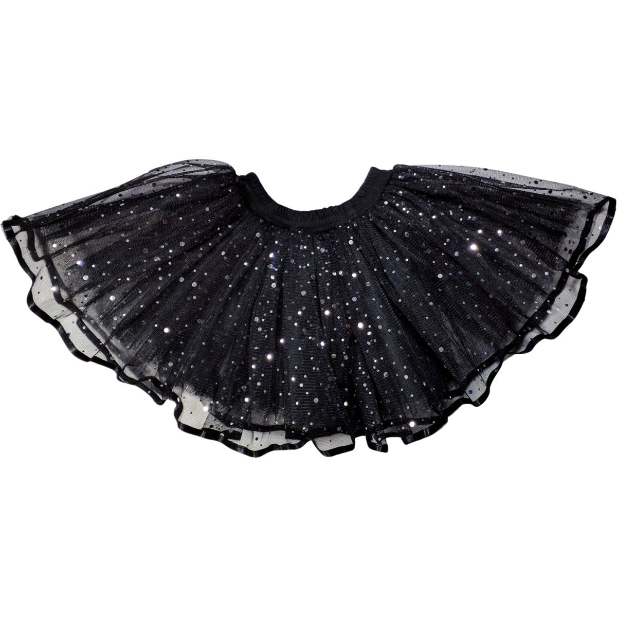 NACIONAL - Tutú Dos Capas para Ballet - Negro