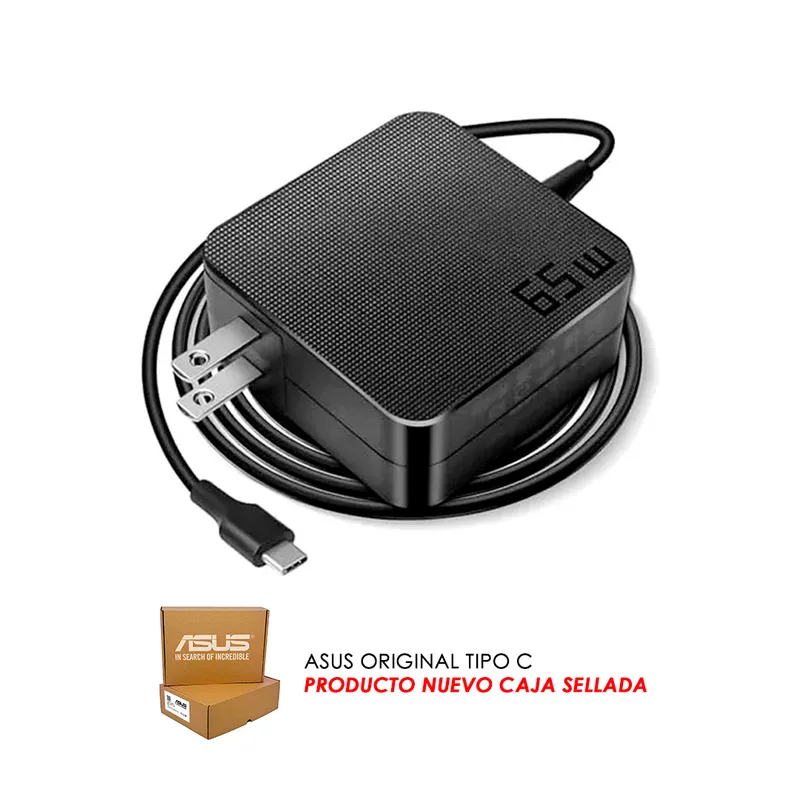 ASUS - CARGADOR Asus tipo C 65w - 45W ORIGINAL modelo ROG