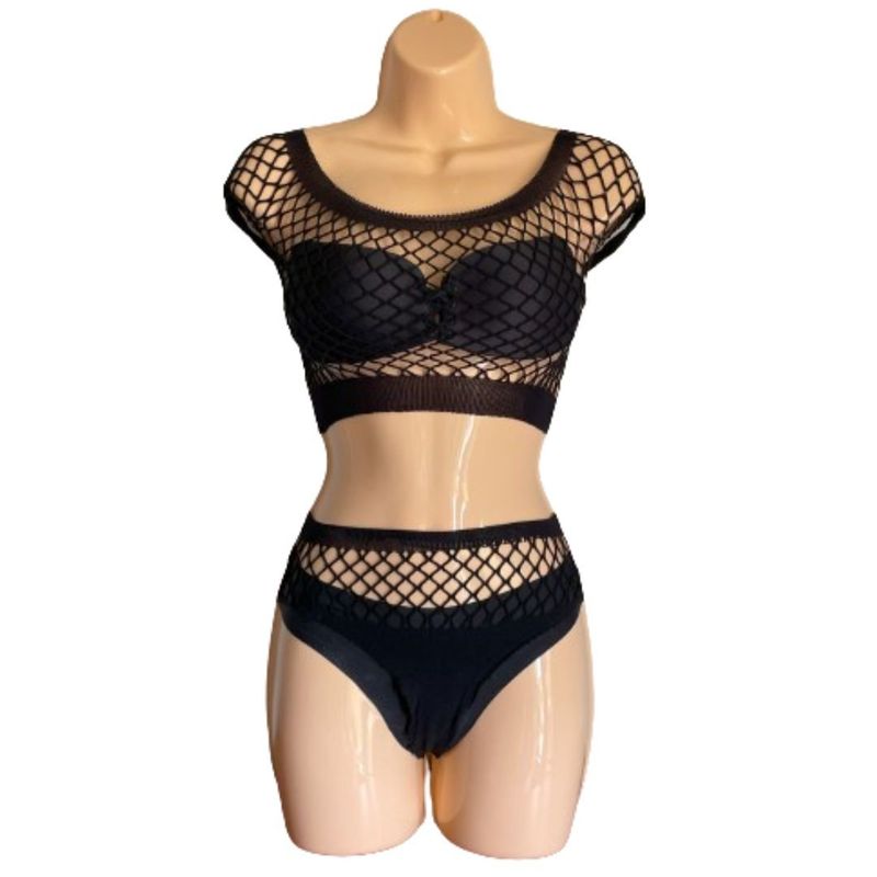 GENERICO - Conjunto de cocos color negro