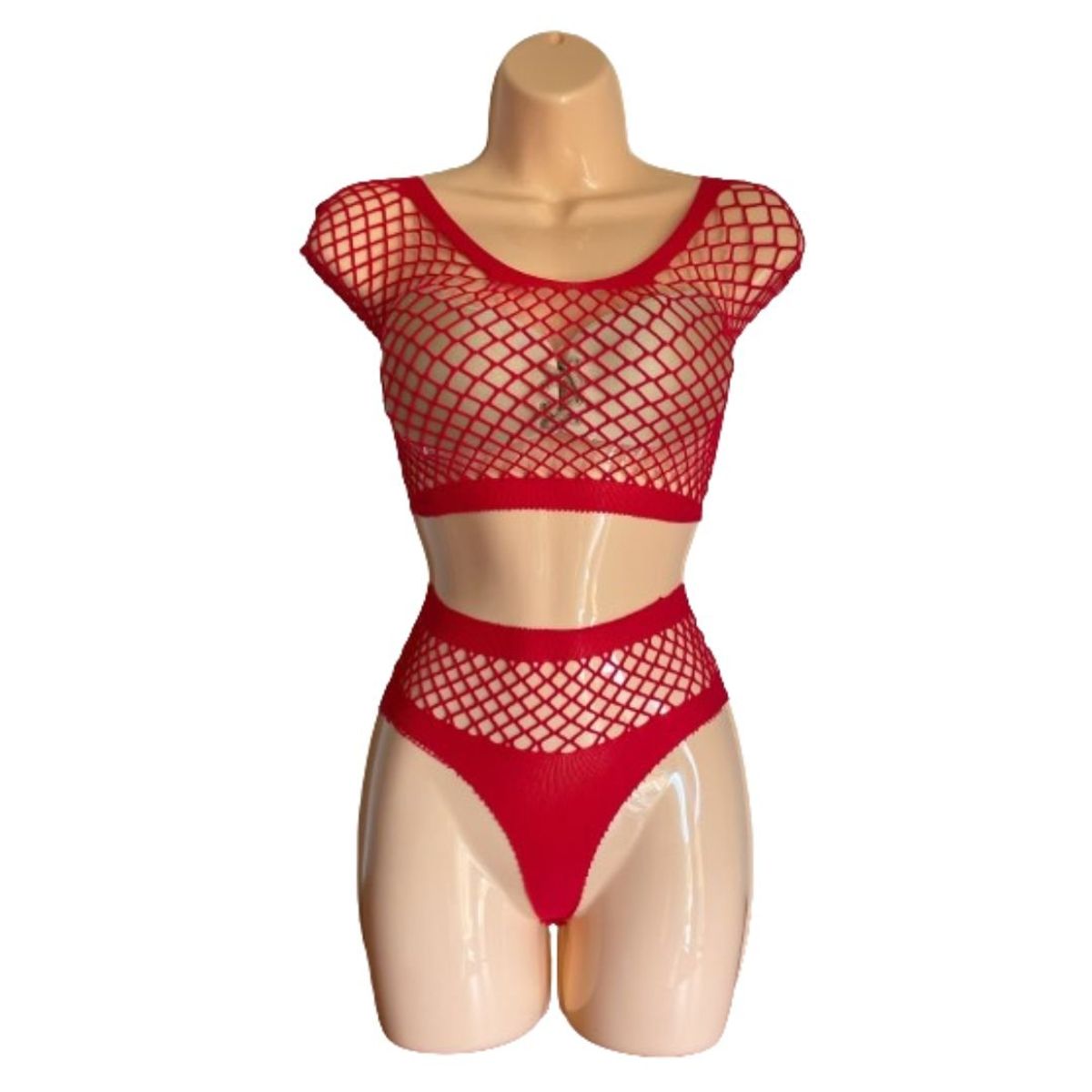 GENERICO - Conjunto de cocos color rojo