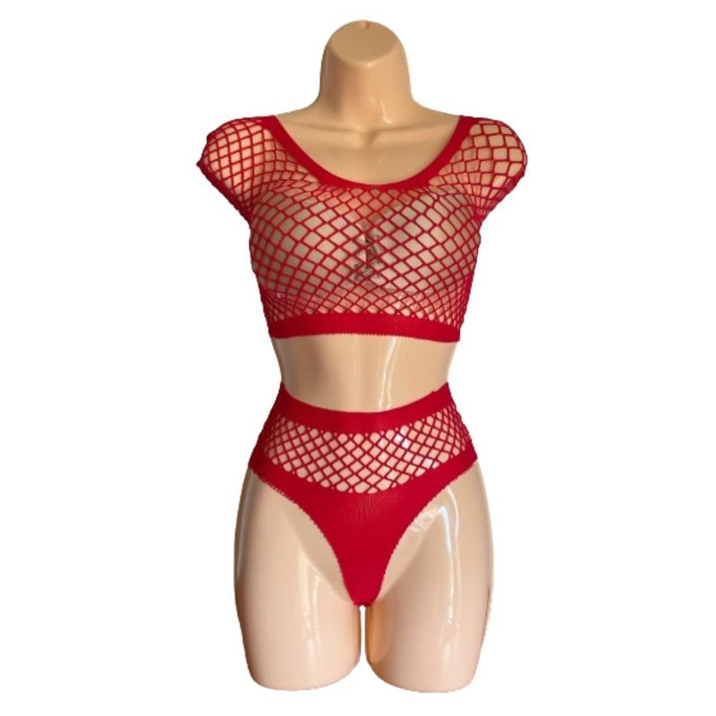 GENERICO - Conjunto de cocos color rojo