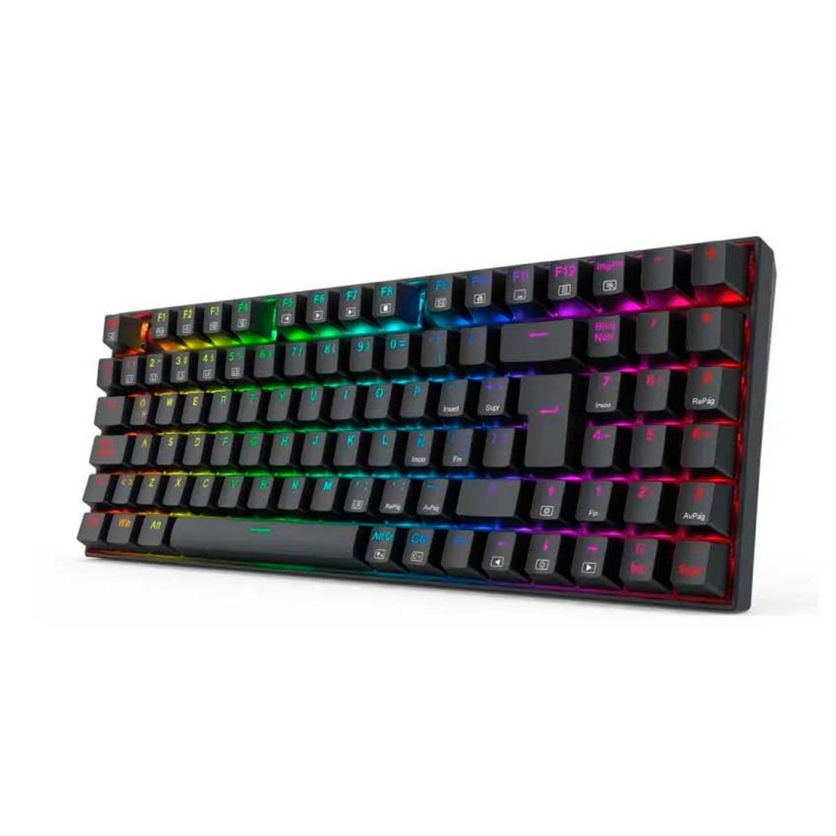 REDRAGON - Teclado Mecánico Redragon ZIGGS K669-RGB-SP Español Retroiluminado