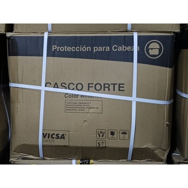 FORTE - CASCO FORTE NARANJA ( Caja x 25 Unid)