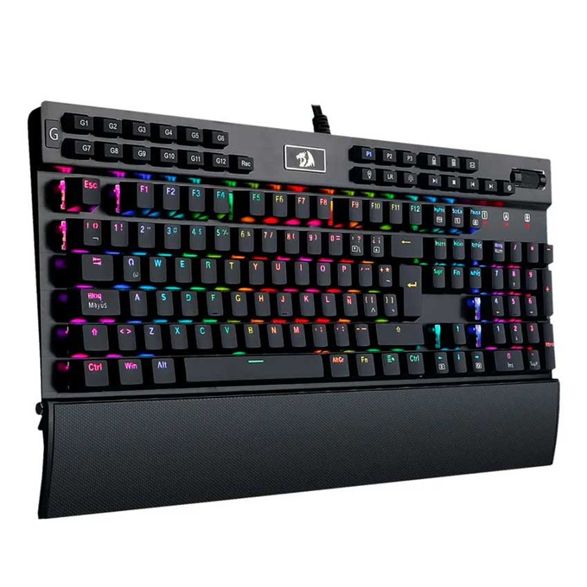 REDRAGON - Teclado Mecánico Redragon YAMA K550 RGB Purple Switch Español