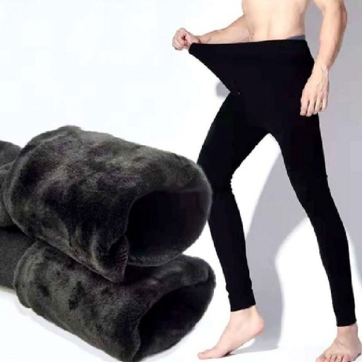 GENERICO - Pantalon Calentador peluche para el frio