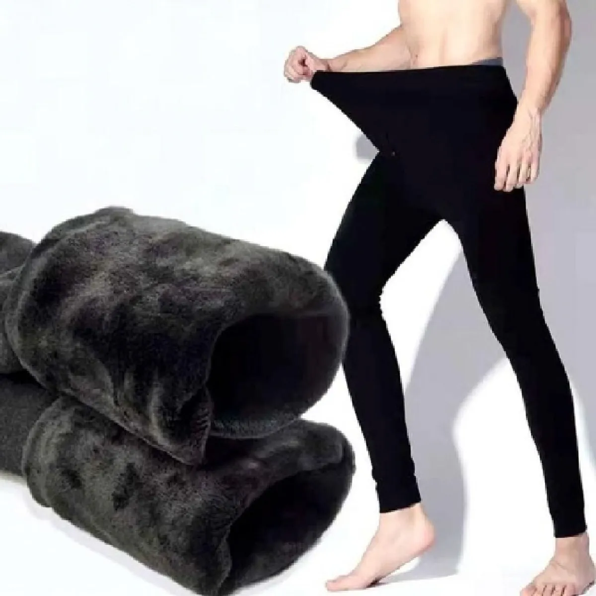 GENERICO - Pantalon Calentador peluche para el frio