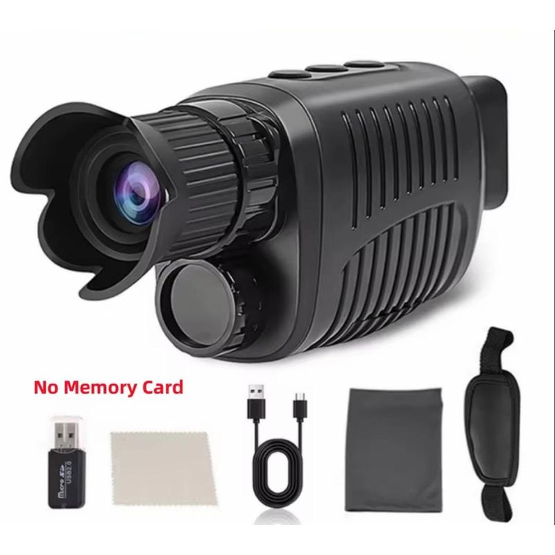 GENERICO - CAMARA GRABADORA CON VISION NOCTURNA MONOCULAR TELESCOPICA 5X