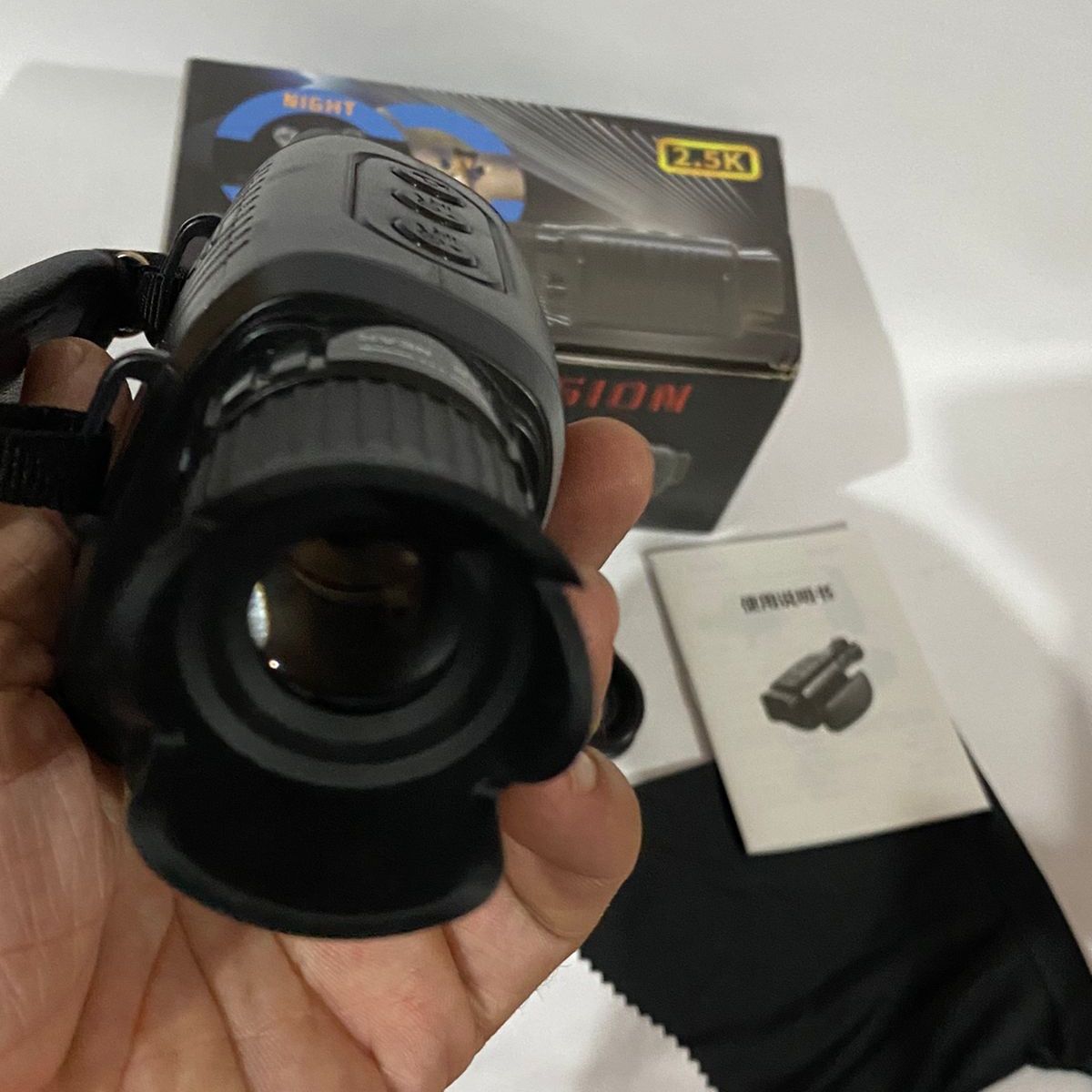 GENERICO - CAMARA GRABADORA CON VISION NOCTURNA MONOCULAR TELESCOPICA 5X