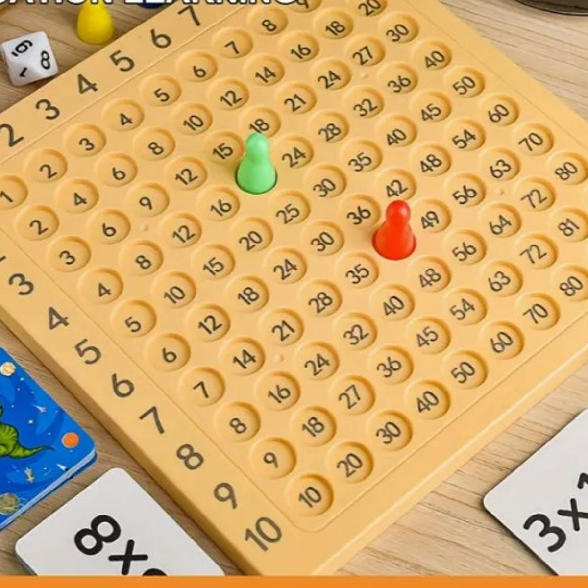 GENERICO - JUEGO TABLERO DE MULTIPLICACION - DIDACTICO