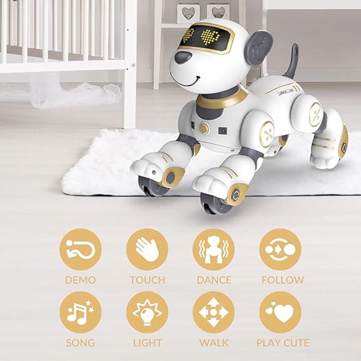 GENERAC - STEMTRON Robot de control remoto interactivo para perros