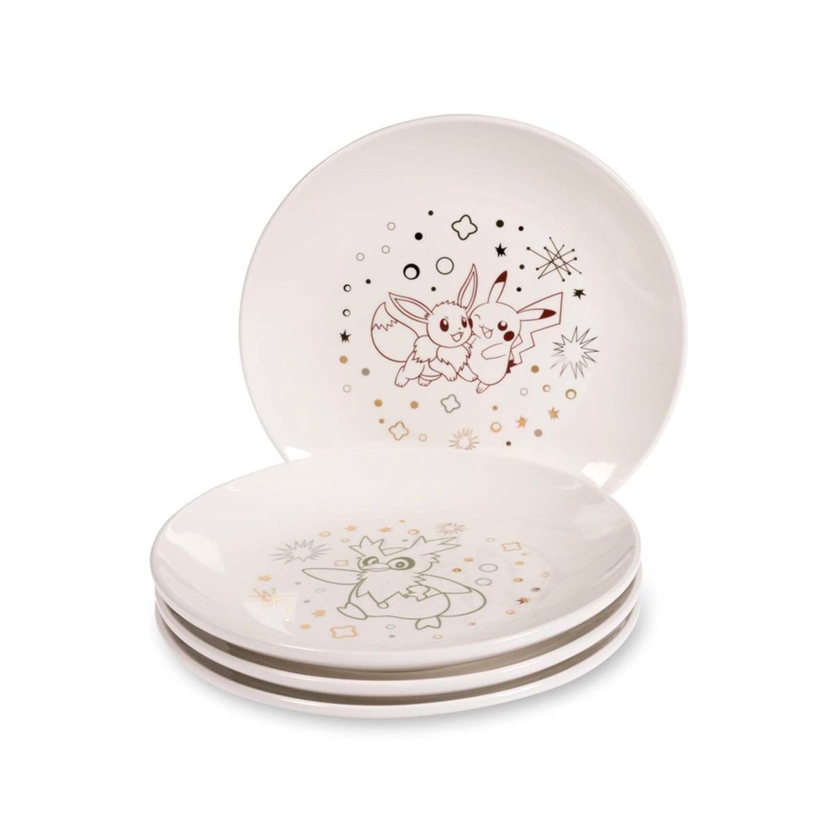 POKEMON - Pokemon Winter Wonders Salad Platos 4Pack