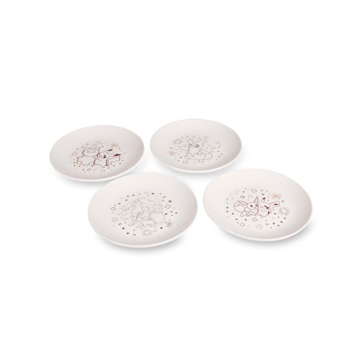 POKEMON - Pokemon Winter Wonders Salad Platos 4Pack