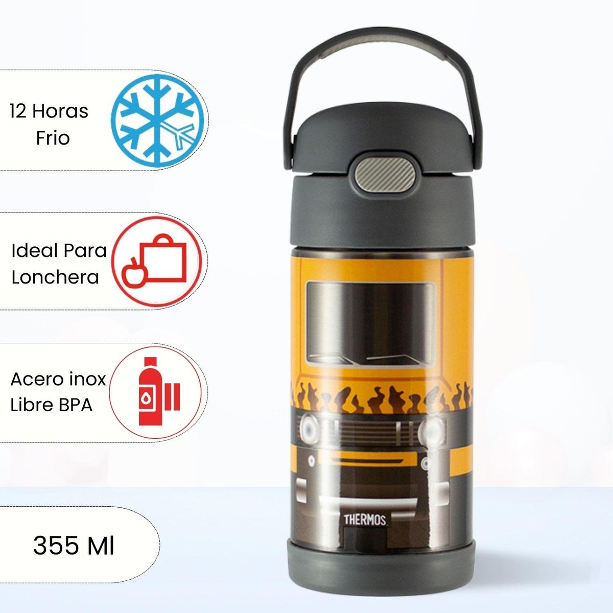 THERMOS - Tomatodo Termico para Niños Funtainer Hammer 355 Ml