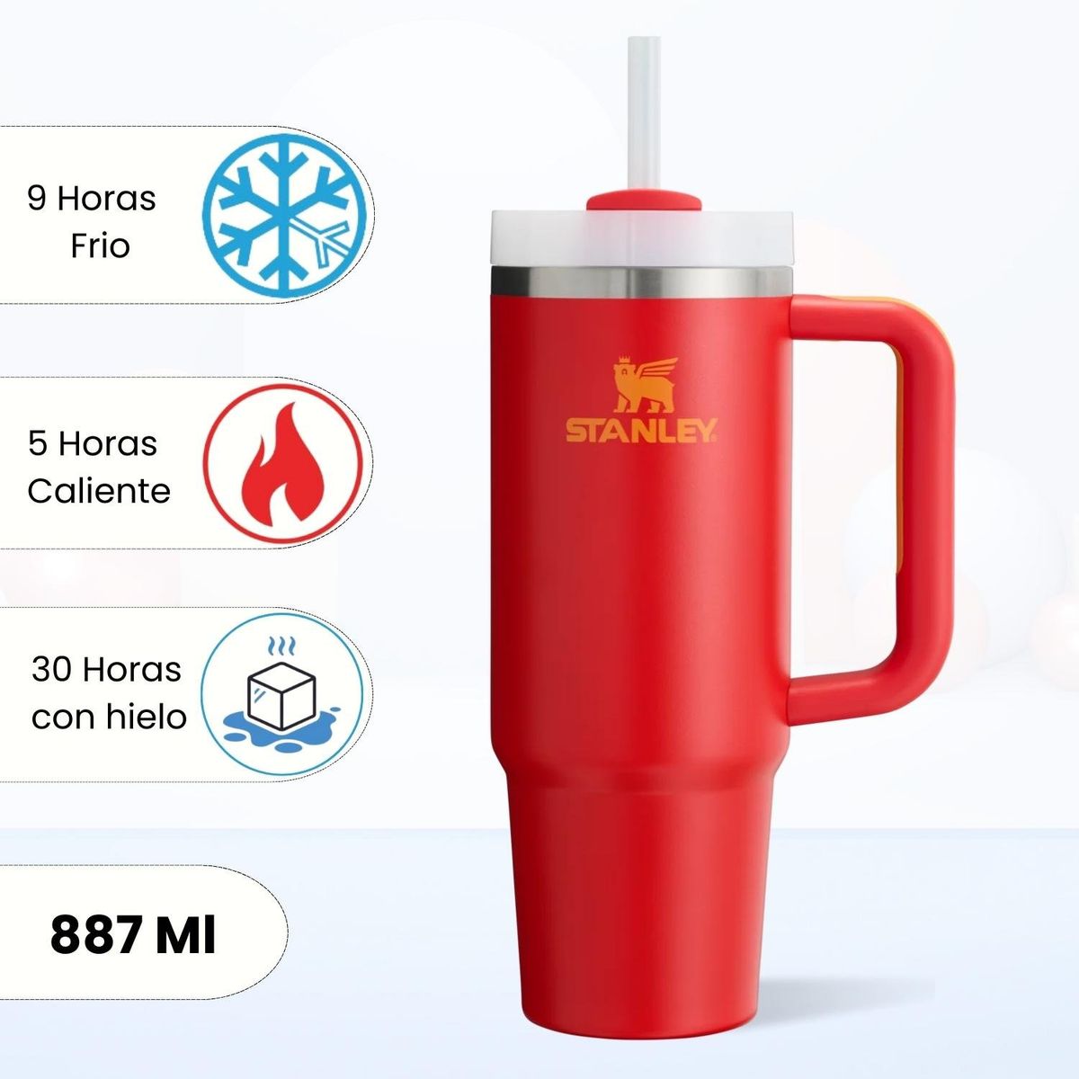 STANLEY - Quencher H20 Adventure Chili Stanley 887 ML