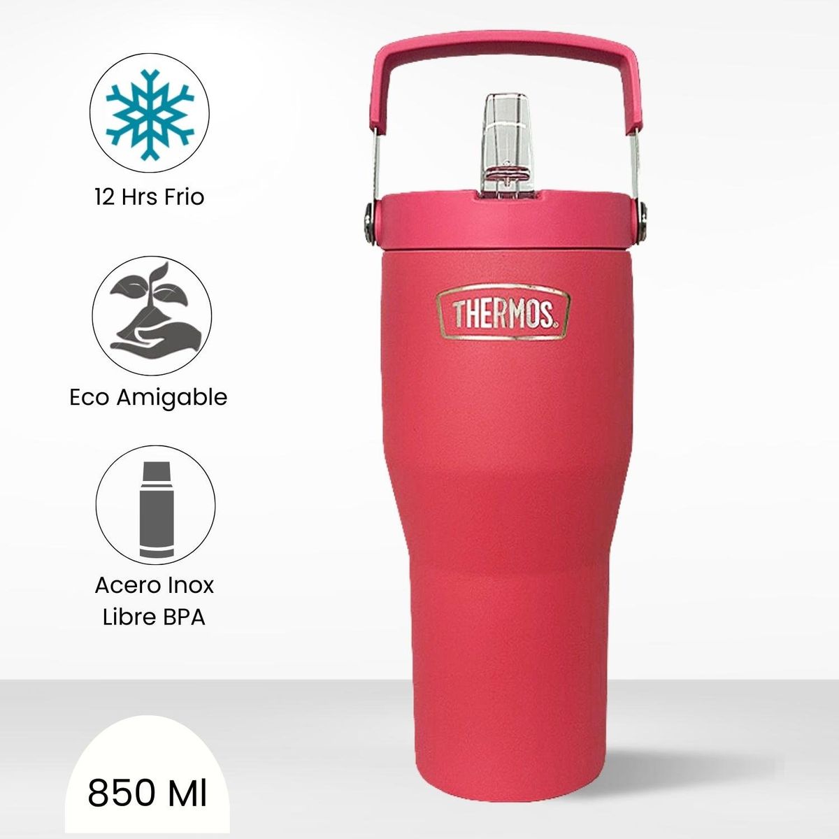 THERMOS - Termo Para Bebida Outdo 850 Ml Rosado