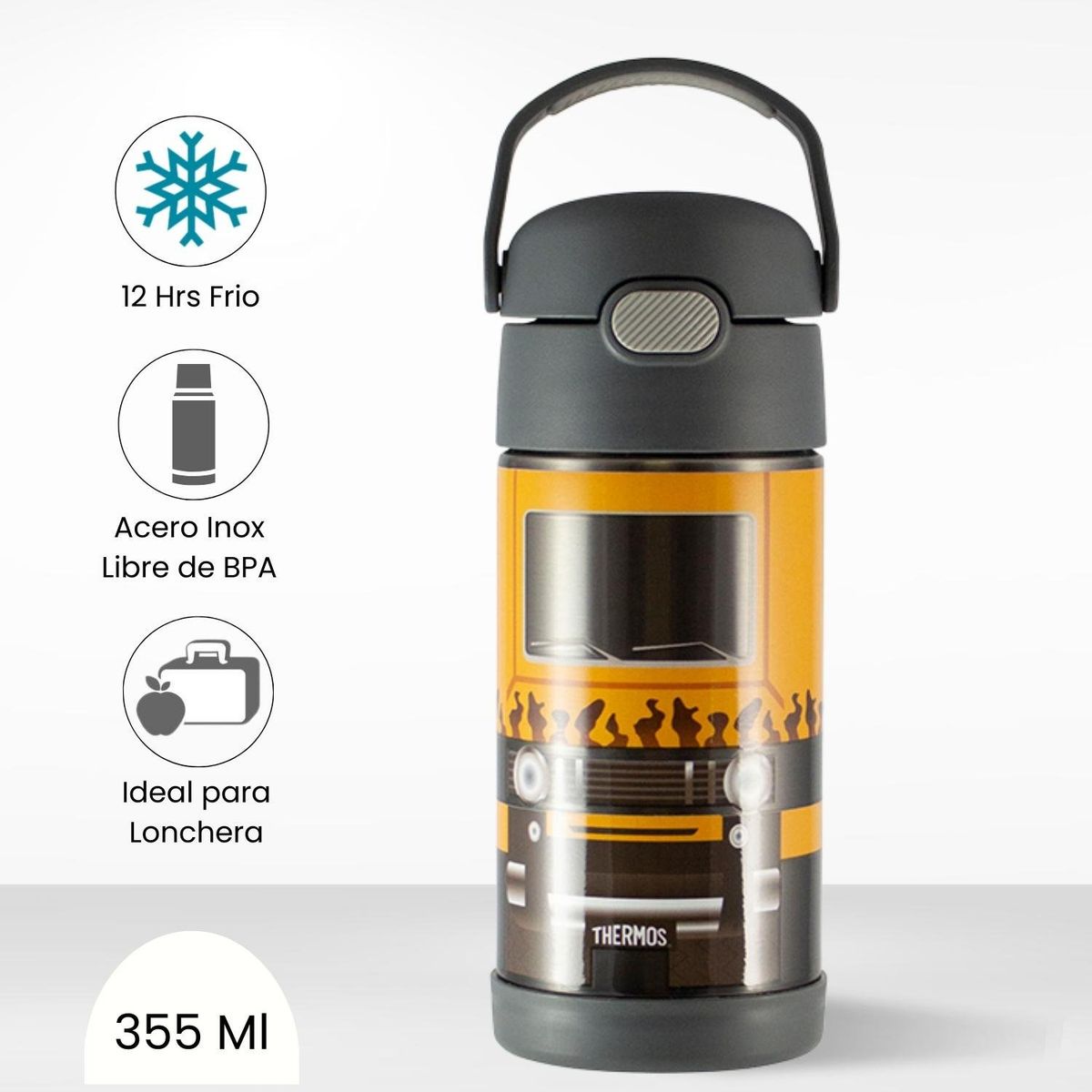 THERMOS - Tomatodo Termico para Niños Funtainer Hammer 355 Ml