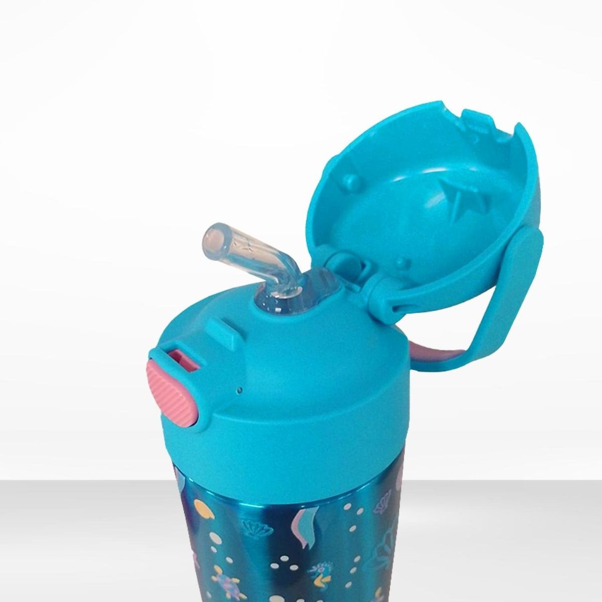 THERMOS - Tomatodo Termico para Niños Funtainer Sirena 355 Ml