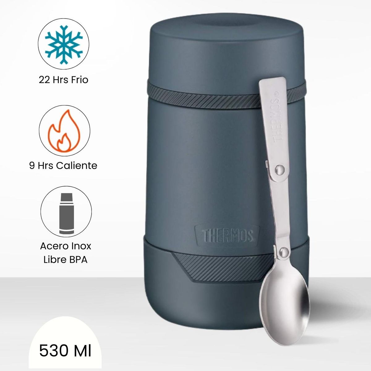 THERMOS - Termo de Comida Alta 530 Ml Azol