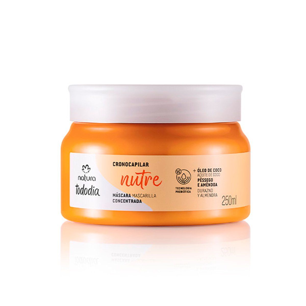 NATURA - Máscara Concentrada Nutritiva Tododia durazno y almendra