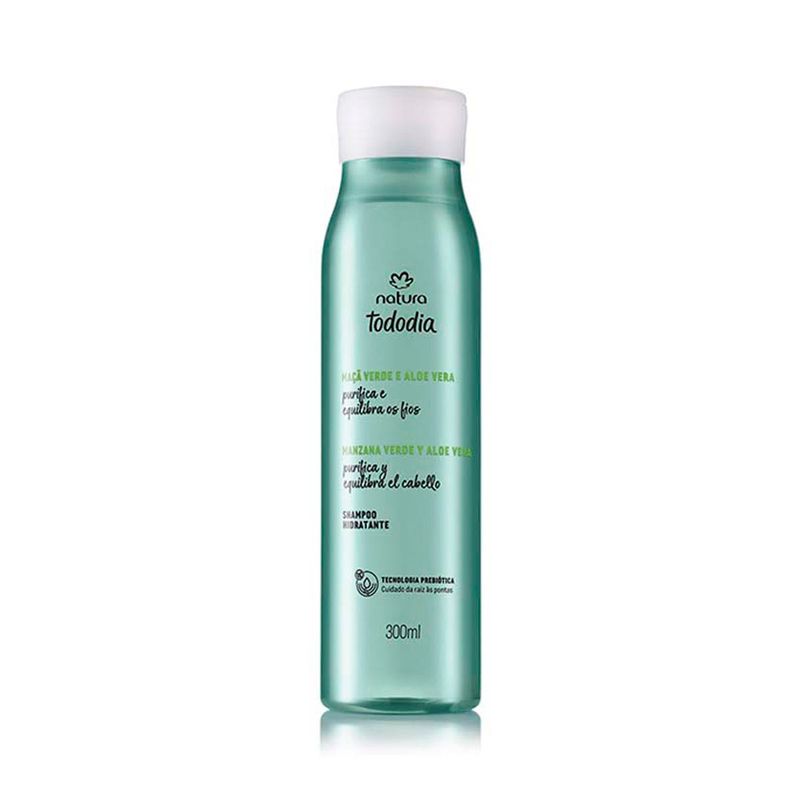 NATURA - Shampoo hidratante Tododia manzana verde y aloe vera