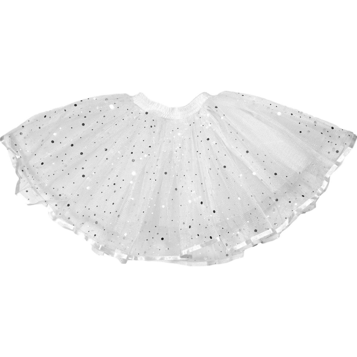 NACIONAL - Tutú Dos Capas para Ballet - Blanco