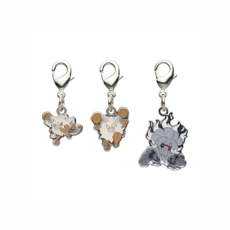 POKEMON - Pokemon Center LLavero Metal Set Mankey