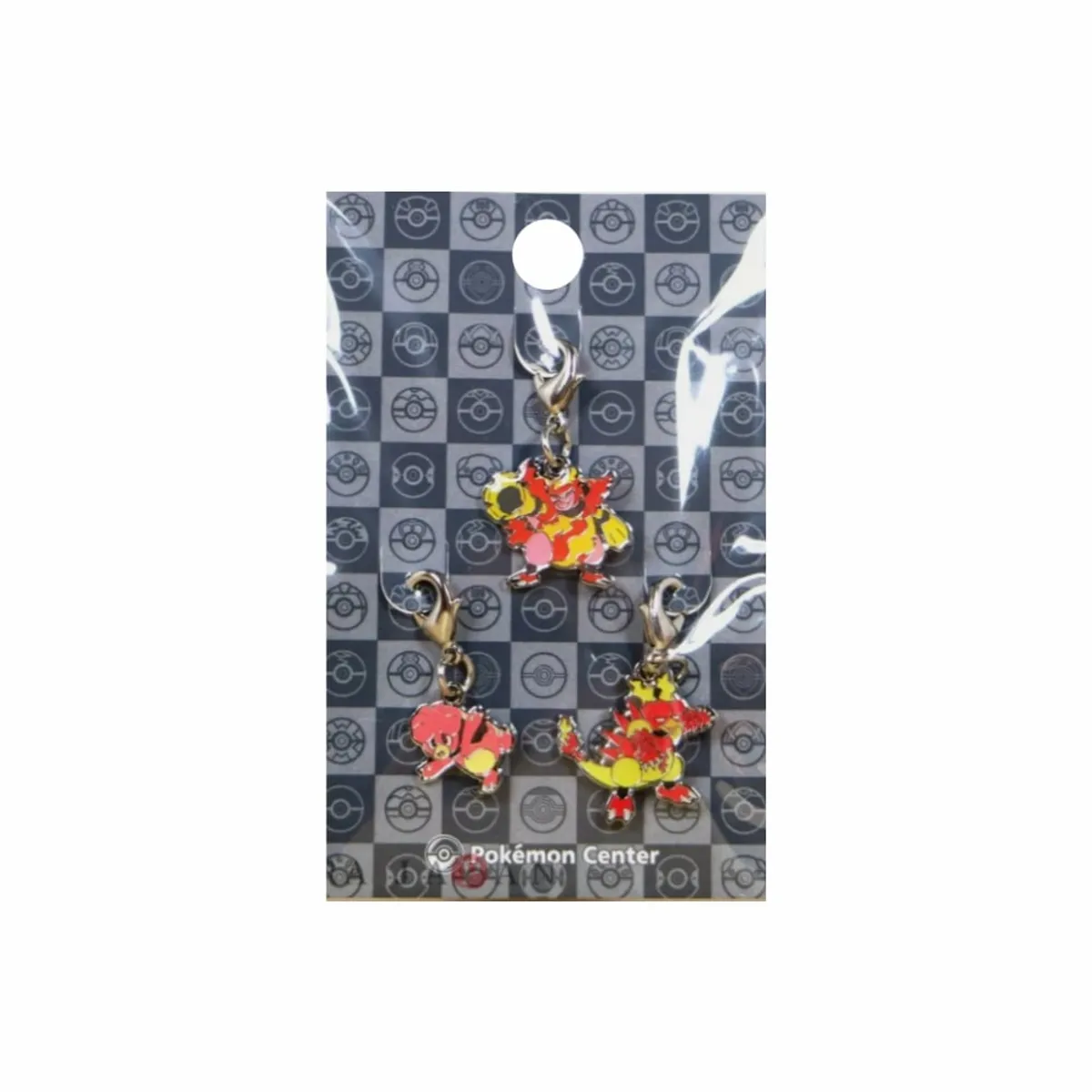 POKEMON - Pokemon Center LLavero Metal Set Magmar