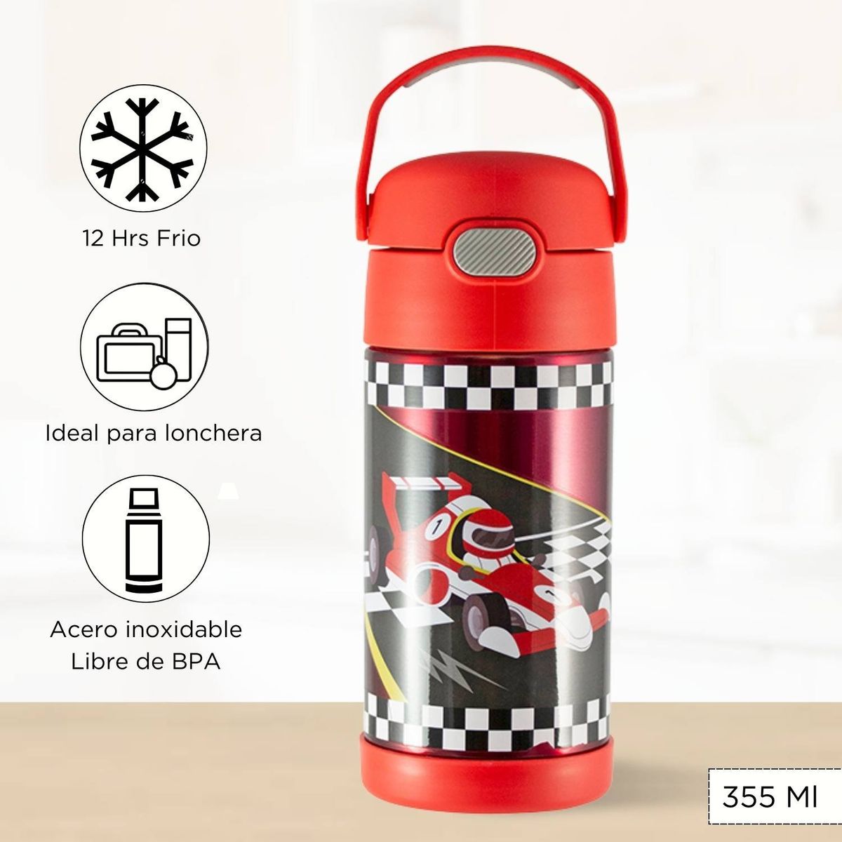 THERMOS - Tomatodo Termico para Niños Funtainer formula 355 Ml